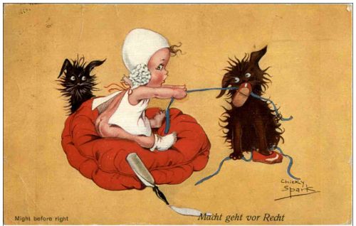 Hunde Humor Chicky Spark