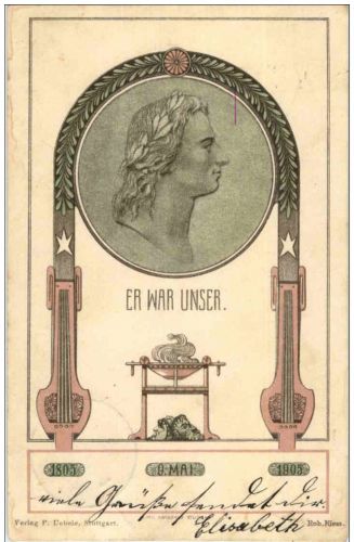 Er war unser - 9, Mai 1805 - 1905 - Bahnpost