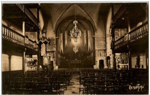 Au Pays Basque - Interieur de l Eglise d Hendaye