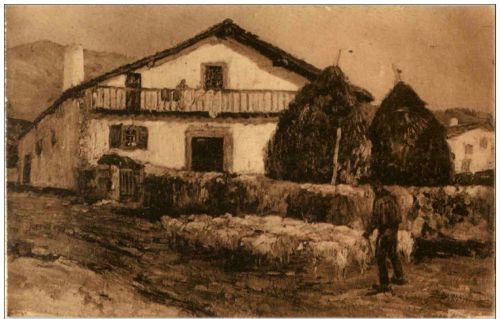 Au Pays Basque - Ferme basque a Osses