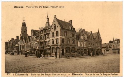 Dixmude - view of the De Breyne Peelaert street