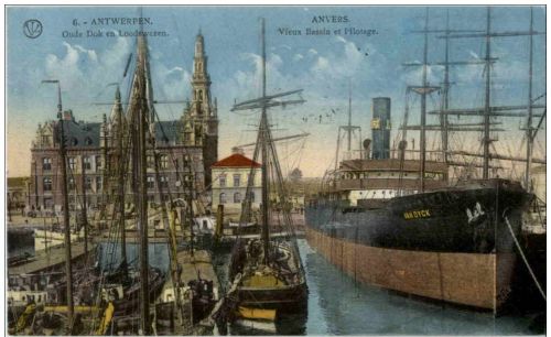 Antwerpen - Oude Dok en Looswezen