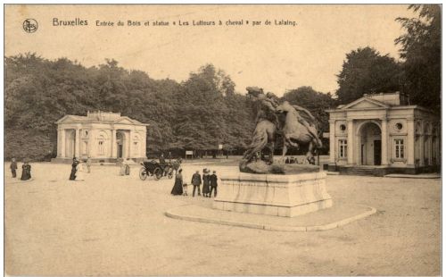 Bruxelles - Entree du Bois