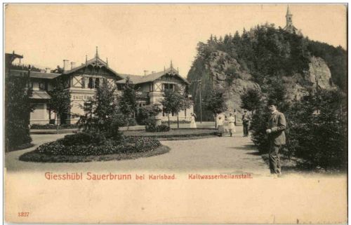 Giesshübl Sauerbrunn bei Karlsbad
