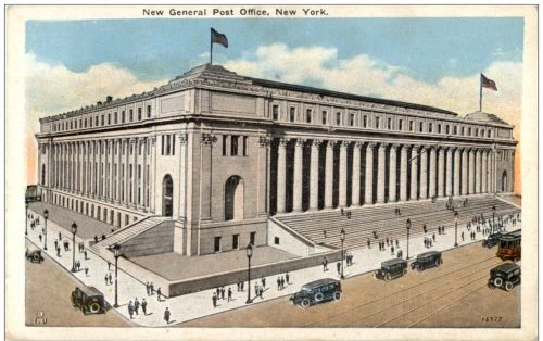 New York - New General Post Office
