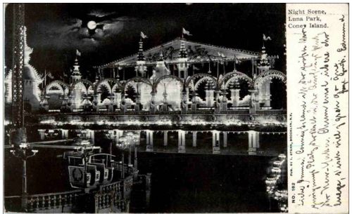 New York - Coney Island - Night Scene