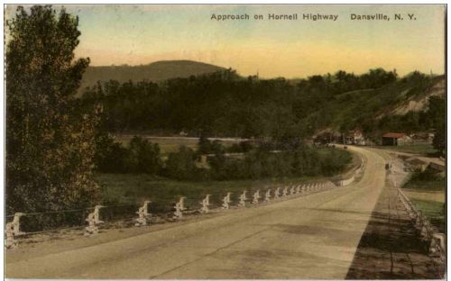 Dansville - Approach on Hornell Highway