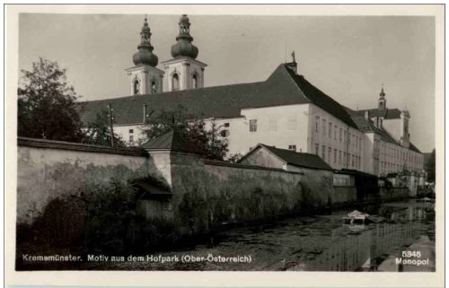 Kremsmünster Motiv aus dem Hofpark