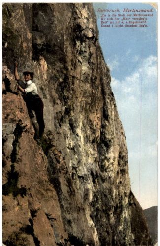 Innsbruck - Martinswand Bergsteiger