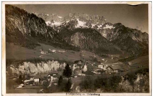 Schellenberg mit Untersberg