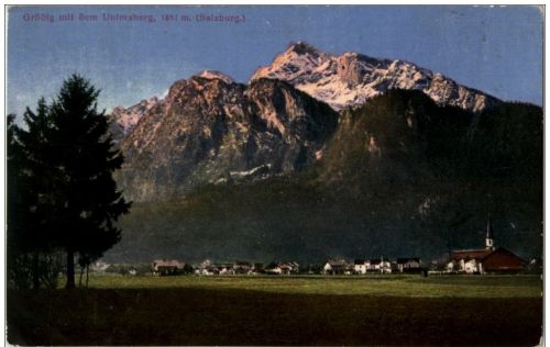 Grödig mit dem Untersberg