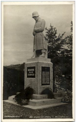 Kriegerdenkmal - Bildstein