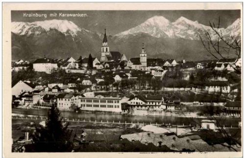 Krainburg mit Krawanken