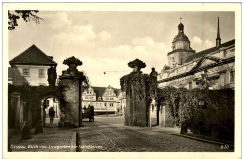 Dessau - Blick vom Lustgarten