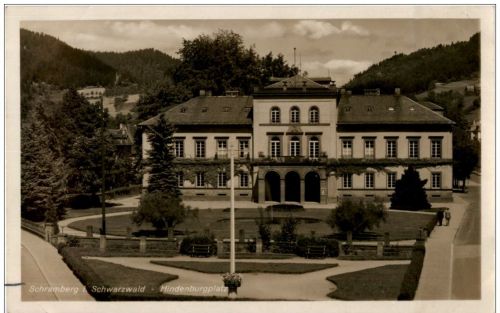 Schramberg im Schwarzwald - Hindenburgplatz
