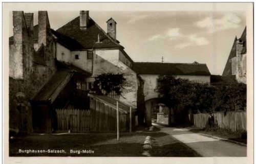Burghausen a d Salzach - Burg Motiv