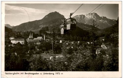 Salzbergbahn mit Berchtesgaden