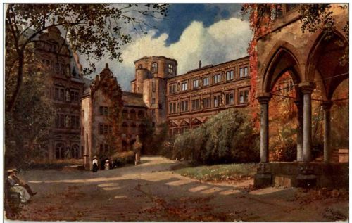 Heiudelberg Schloss - H. Hoffmann
