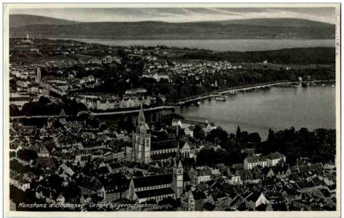 Konstanz - Fliegeraufnahme