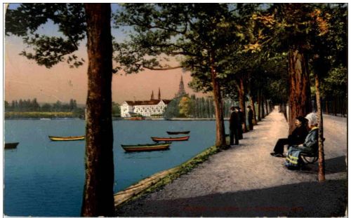 Konstanz von der Seestrasse aus
