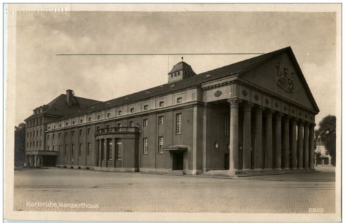 Karlsruhe - Konzerthaus