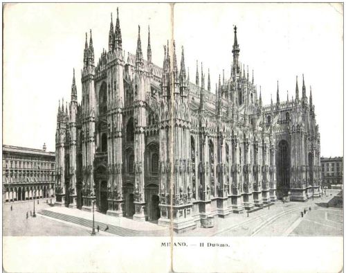 Milano - Il Duomo - Klappkarte