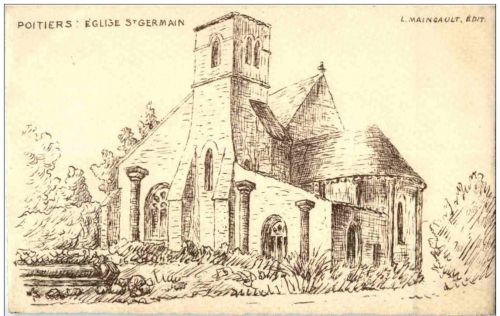 Poitiers - Eglise St. Germain - L Maingault