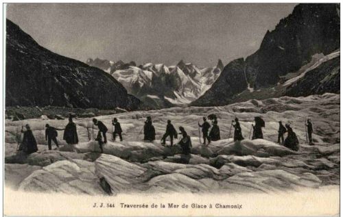 Traversee de la Mer de glace a Chamonix