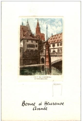 Strasbourg - Pont du Corbeau