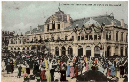 Casino de Nice pendant les Fetes du Carnaval