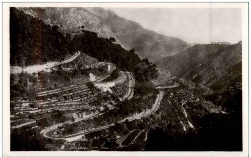 Route de Sospel a Menton