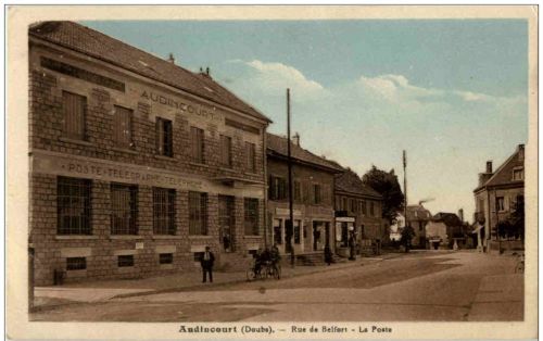 Audincourt - Rue de Belfort - La Poste