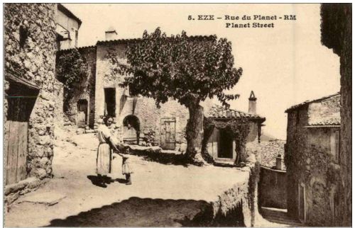 Eze - Rue du Planet