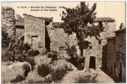 Eze - Montee du chateau