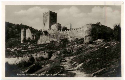 Spitz a d Donau - Ruine Hinterhaus