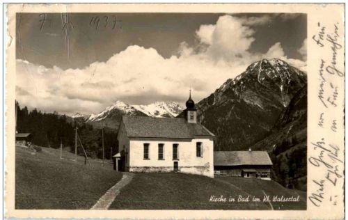 Kirche in Bad im Kl. Walsertal