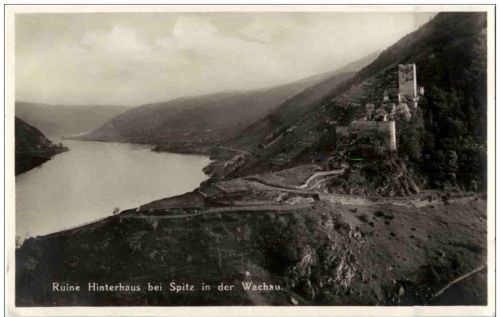 Ruine Hinterhaus bei Spitz in der Wachau