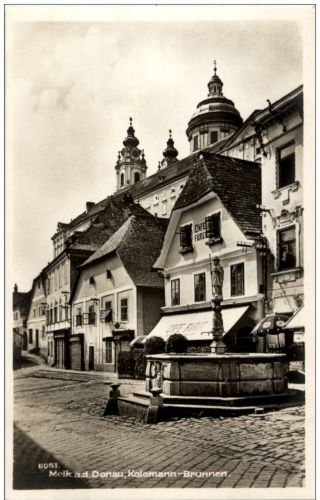 Melk a d Donau - Kolomann Brunnen