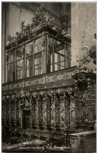 Klosterneuburg - Chorgestühl