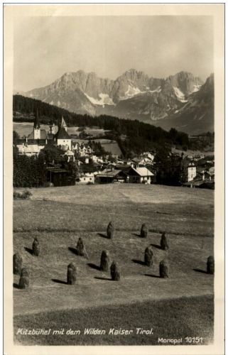 Kitzbühel mit wildem Kaiser