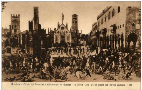 Mantova - Caduta det Bonaccisi