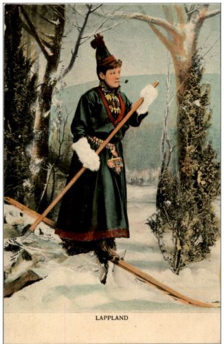 Lappland - Skifahren