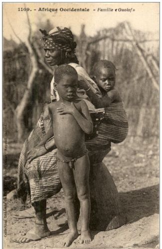 Afrique Occidentale - Familie Ouolof