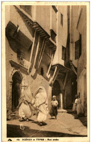 Scenes et Types - Rue arabe