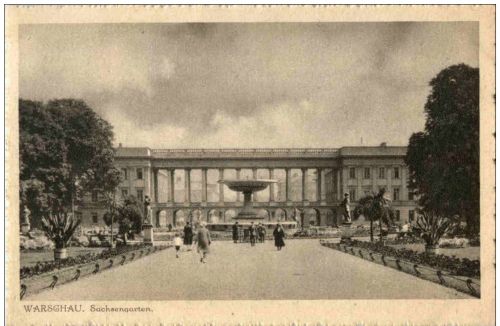 Warschau - Sachsengarten