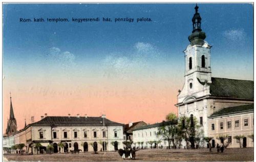 Röm kath templon, kegyesrendi haz. penzügy palota