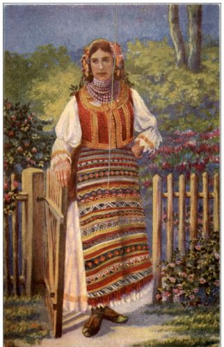 Castume national de Serbe