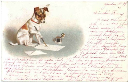 Hund - Litho
