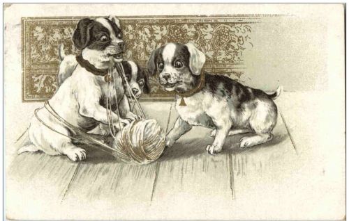 Hunde - Litho