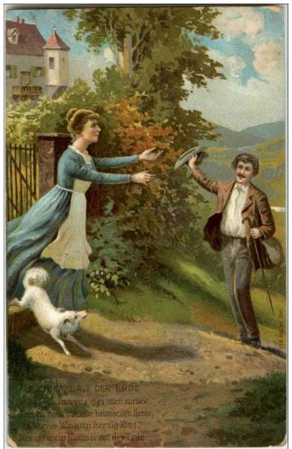 MAnn und Frau mit Hund